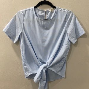 Front Tie Blouse